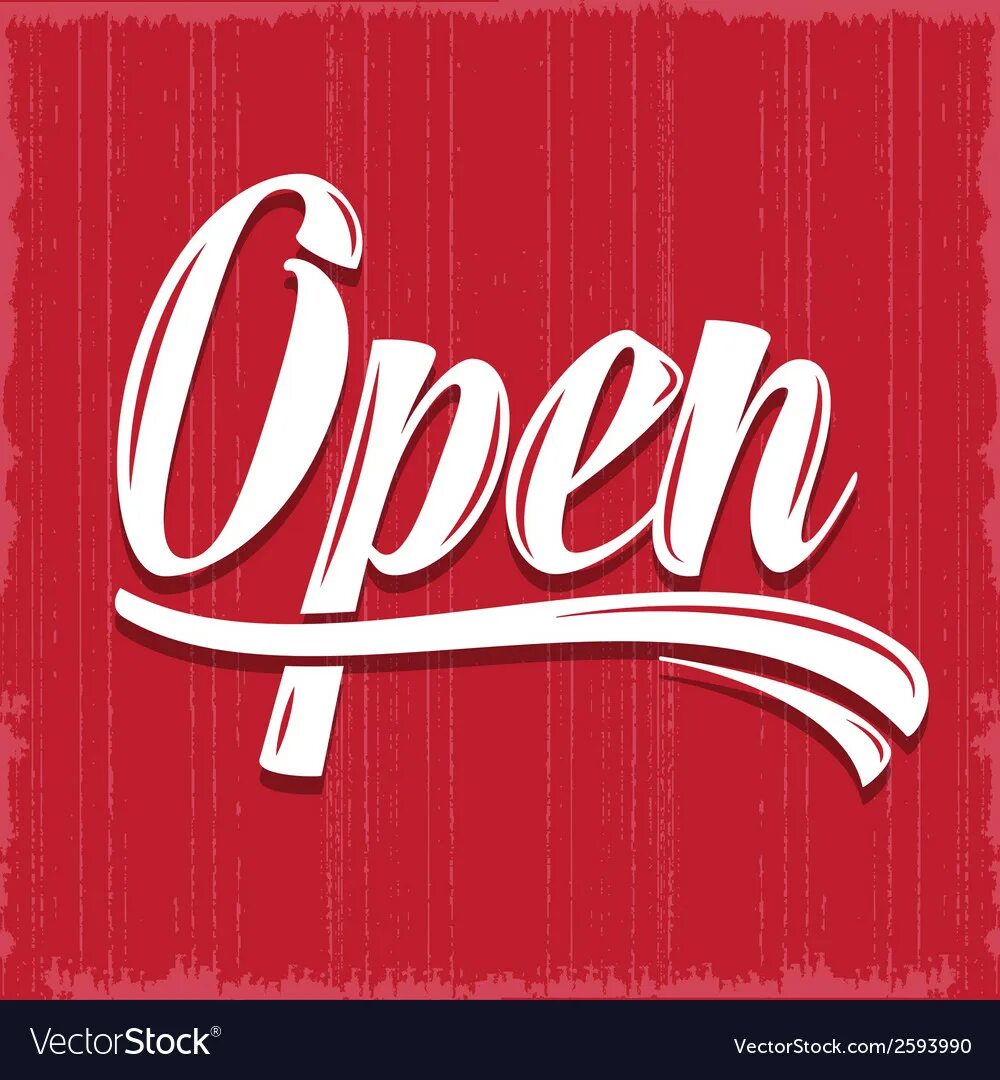 Retro open