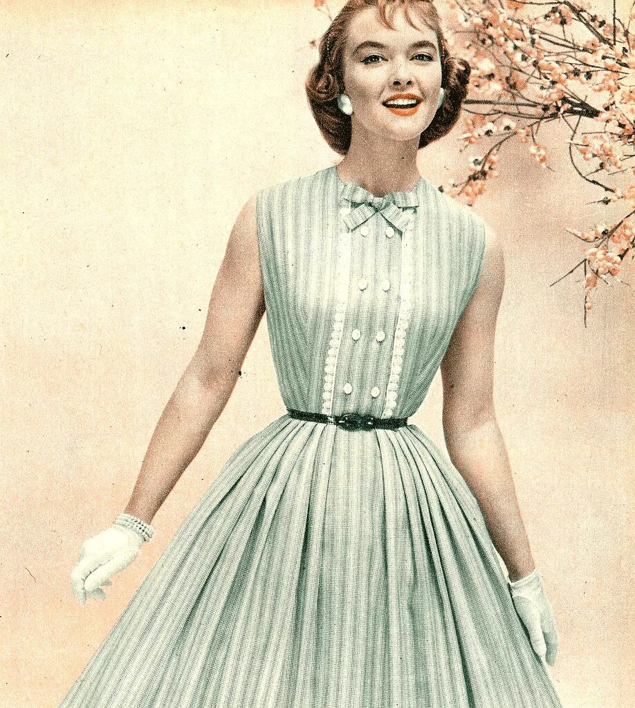 50е годы мода. Платье Винтаж 50е. Мода 1950-х. Наряды 50-х годов.