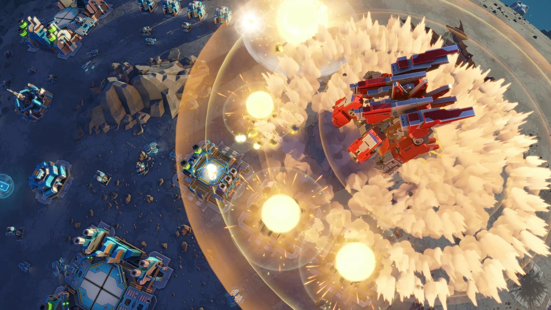 Планетарий анигилейшен Титан. Игра Planetary Annihilation Titans. Planetary Annihilation Титаны. \Скриншоты из Planetary Annihilation Titans. Игры где уничтожают планету