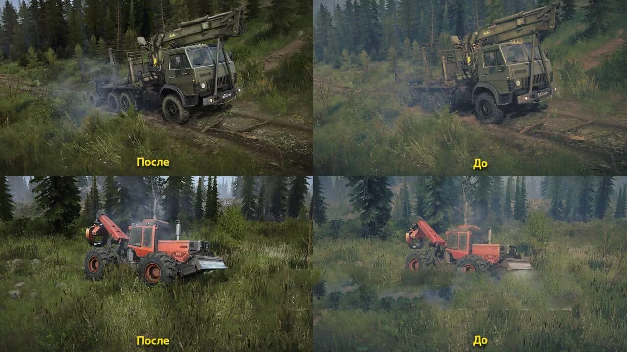 Mudrunner на андроид со встроенным кэшем. Spintires mudrunner с реалистичной графикой. mudrunner мод на графику. spintires mudrunner мод на графику. mudrunner улучшение графики.