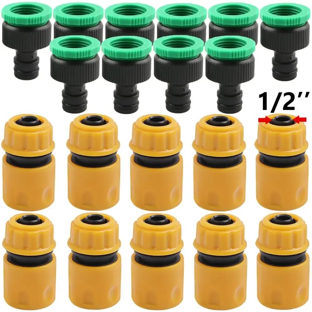 Быстросъемные соединения для шлангов полива. Пластиковая муфта брс для шланга 1&quot;. быстросъёмы для шлангов полива 1 дюйм. муфта для шланга 1 дюйм. соединитель быстросъемный для шланга 1/2.