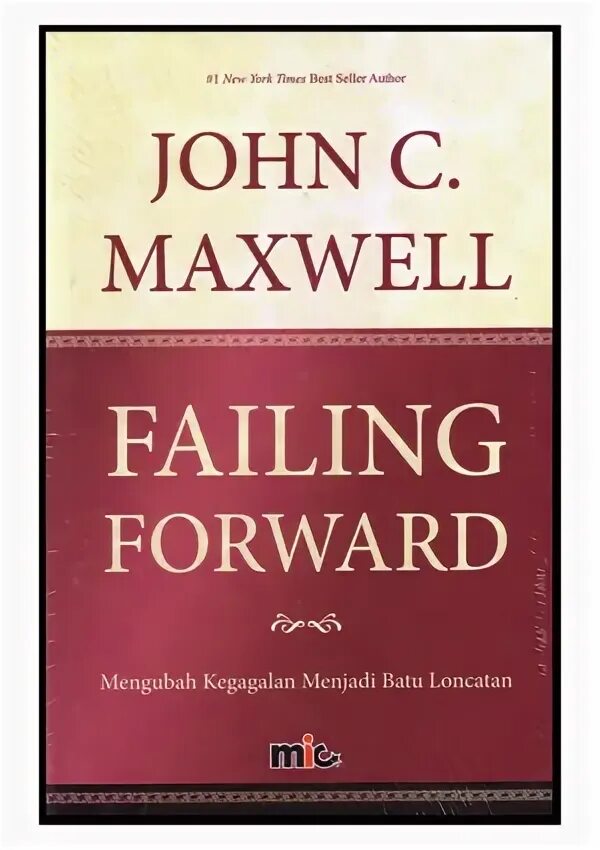 Failing forward. Failing forward book.
