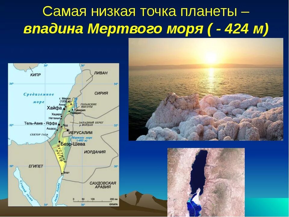 Где находится самая низкая точка