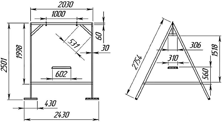 Садовые качели из дерева чертежи с размерами. Садовая качеля из профильной трубы чертеж. Чертеж детских качелей из профильной трубы с размерами. Качель Садовая из металла чертёж. Садовые качели из профтрубы чертежи.