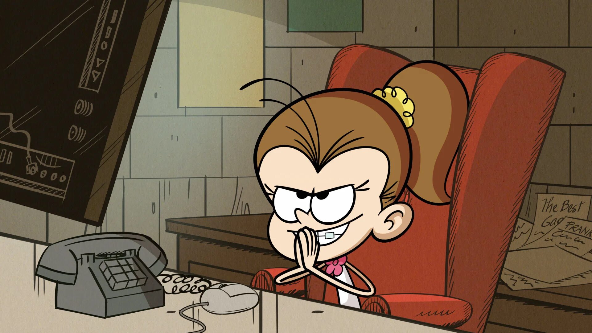 The loud house 2. Зомби Луан лауд. Луан лауд с ножом. The Loud House luan Loud. Луан лауд 16 лет.