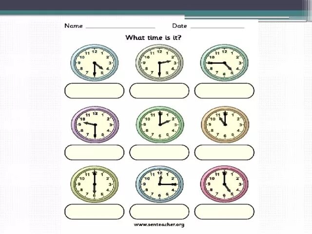 Задания по теме what's the time. What time упражнения. Карточки определение времени по часам. What's the time упражнения.