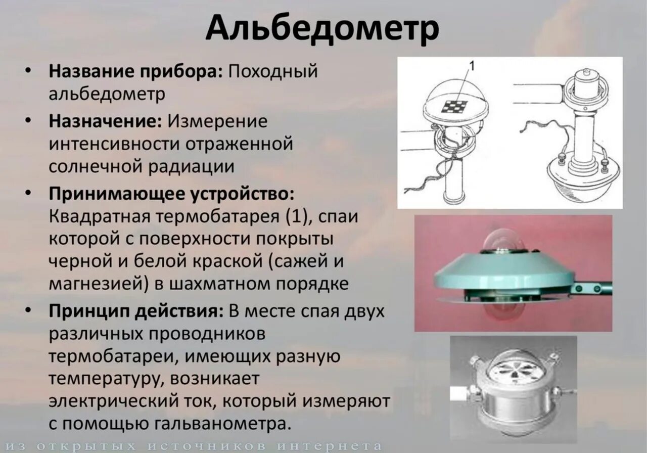 Альбедометр походный. Метеорологические приборы названия. Приборы для метеорологических наблюдений. Альбедометр принцип работы.