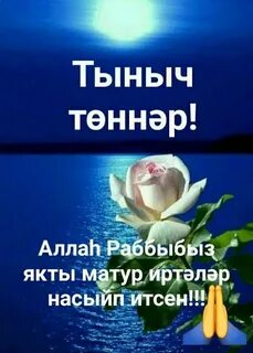 Тыныч йокы на татарском нежные