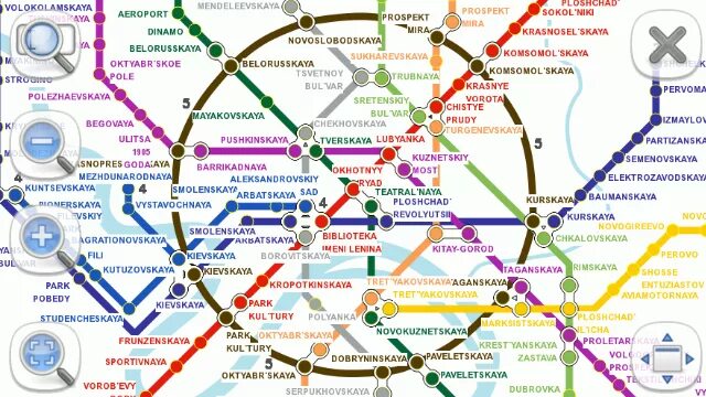 Метро лубянка на карте