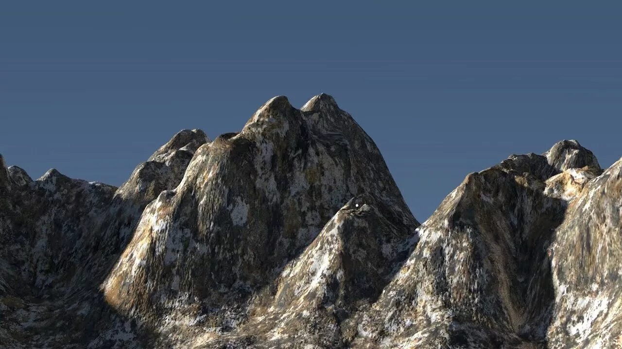 Landscape physical material needs to be rebuilt