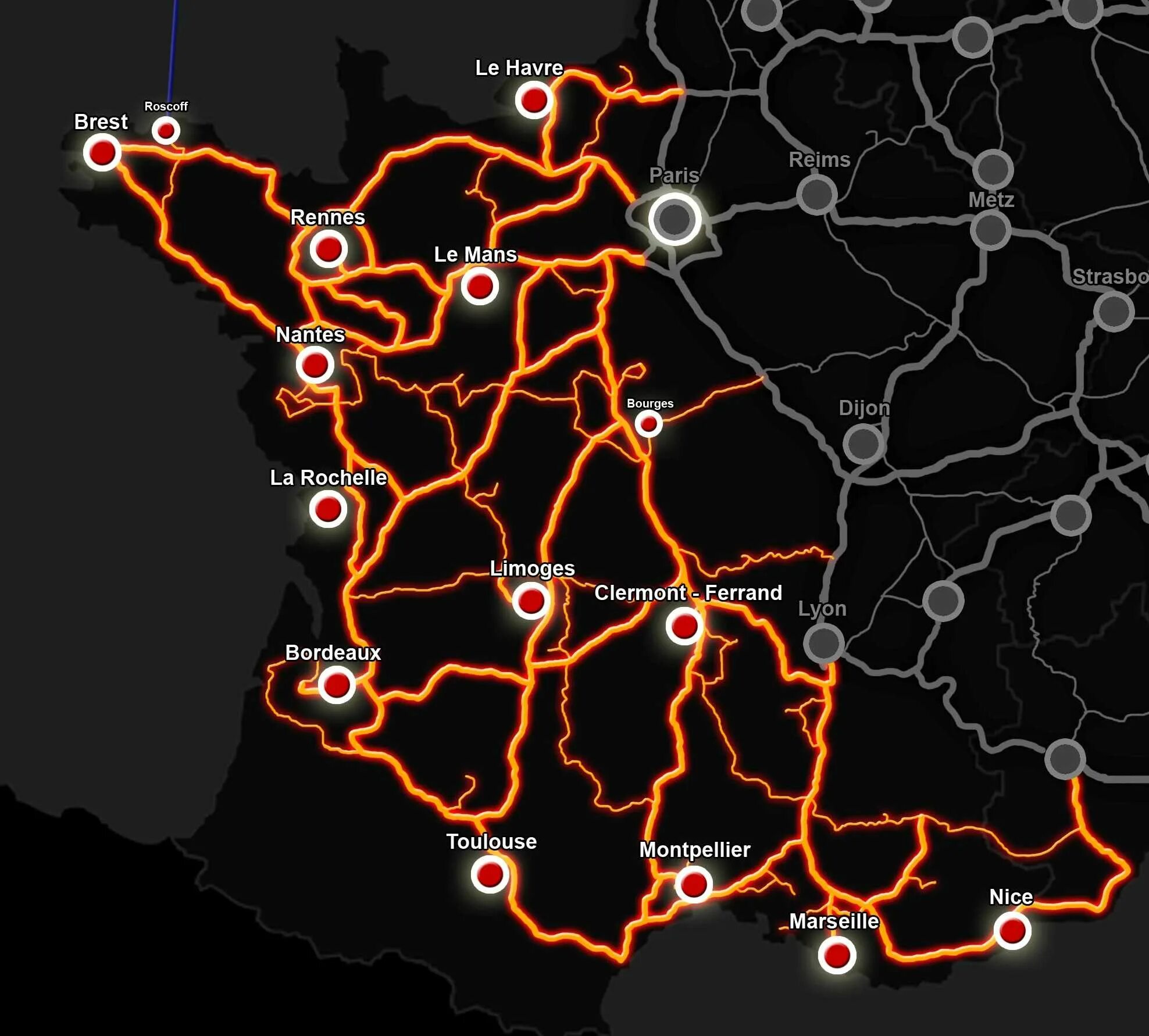 Етс2 длс. Карта Франции в етс 2. Euro Truck Simulator 2 Vive la France карта. Карта Иберия для етс 2. Карта DLC ETS 2.