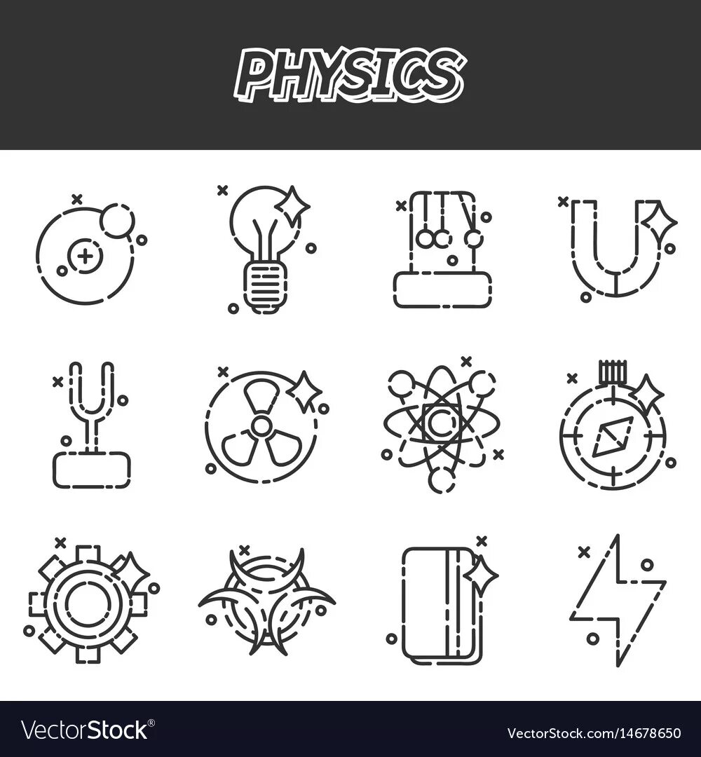 Физика значок. Пиктограммы по физике. Физика Стикеры. Физика печать.
