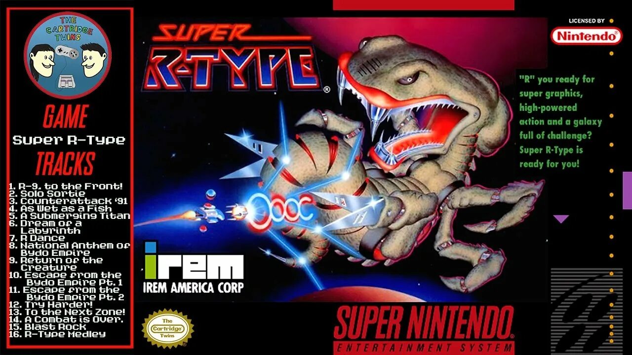 Super ready. Cover super nintendo.
