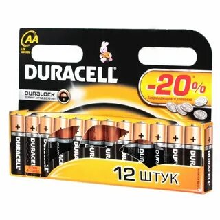 Батарейка duracell aa lr6