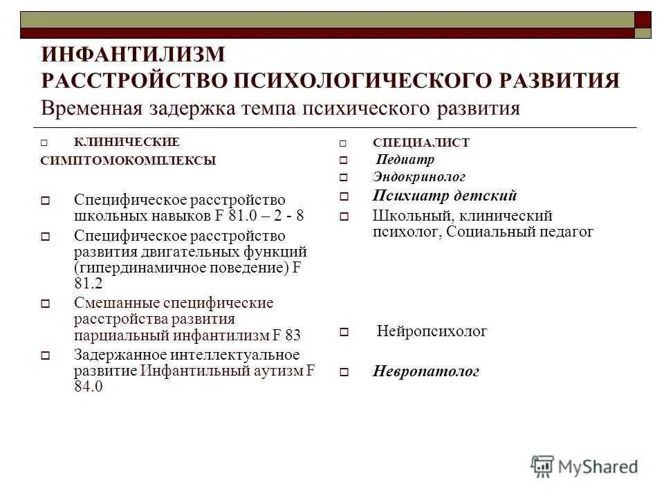 Нарушения психологического развития. Причины психического инфантилизма. Специфические расстройства психологического развития. Инфантильность психическая и психологическая. Как избавиться от инфантильности