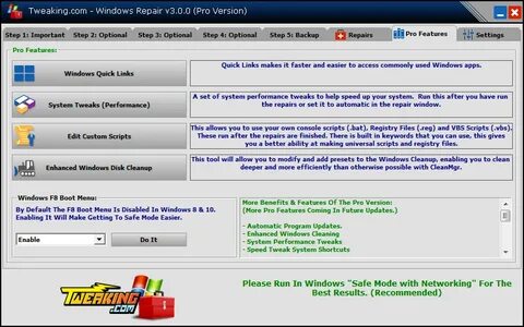 Backup repair