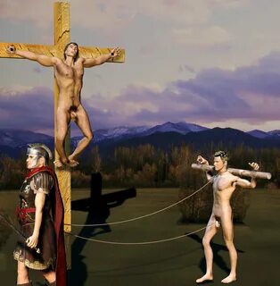 Jesus On Cross With Thief My XXX Hot Girl