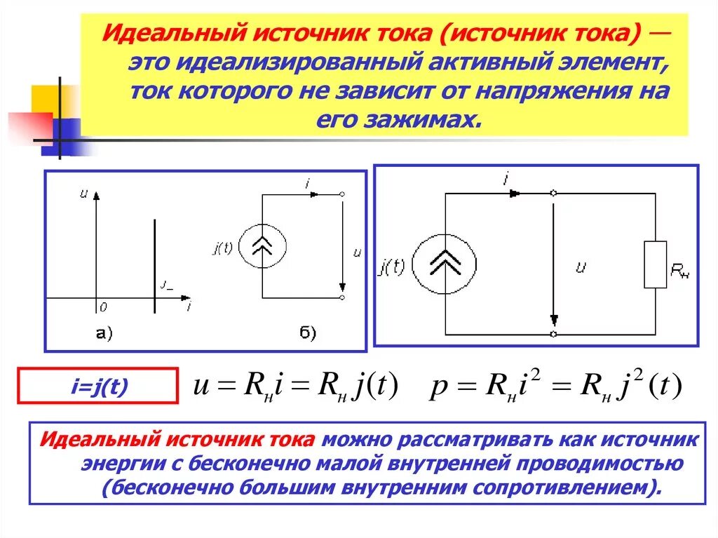 Мощность идеального источника. Идеальный источник тока характеризуется. Как найти ток источника. Реальный источник тока схема. ЭДС источника тока схема.