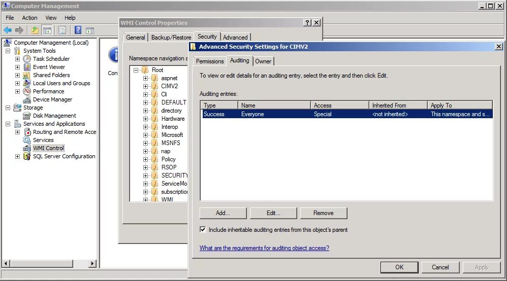 Default namespace