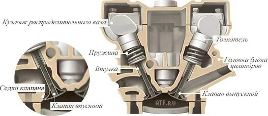 Почему открываются клапана. Толкатель клапана двигателя 71. Двигатель с верхним расположением распредвала. Кулачок распределительного вала. Кулачки толкатели клапанов.