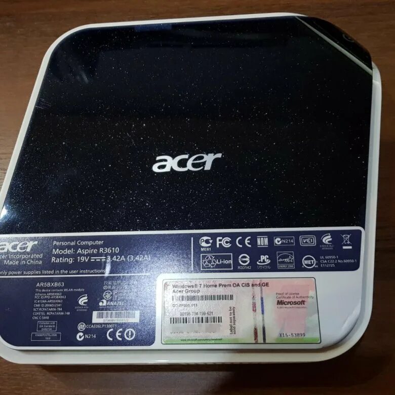 Acer Aspire Revo r3610. Неттоп Acer Aspire Revo r3610. Acer r3610. Acer Revo r3610 сокет.