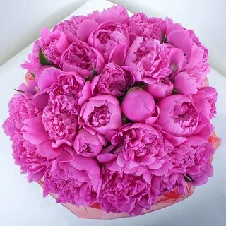 С днем рождения женщине цветы пионы