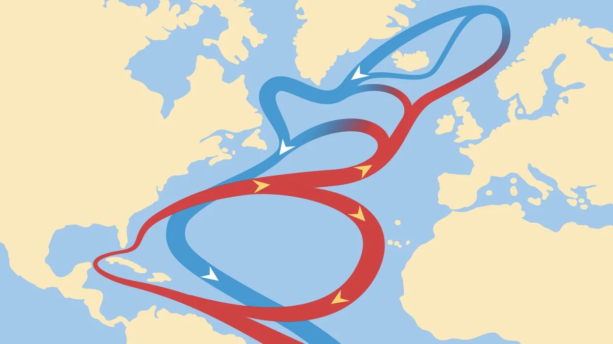 Морское течение гольфстрим. Гольфстрим и Северо-атлантическое течение. Гольфстрим течение. Океаническое течение Гольфстрим. Гольфстрим поток.