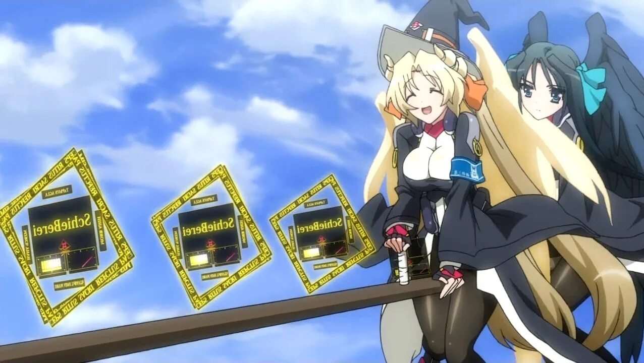 In the middle of nowhere. Горизонт Средиземья пустот / Kyoukai Senjou no Horizon.