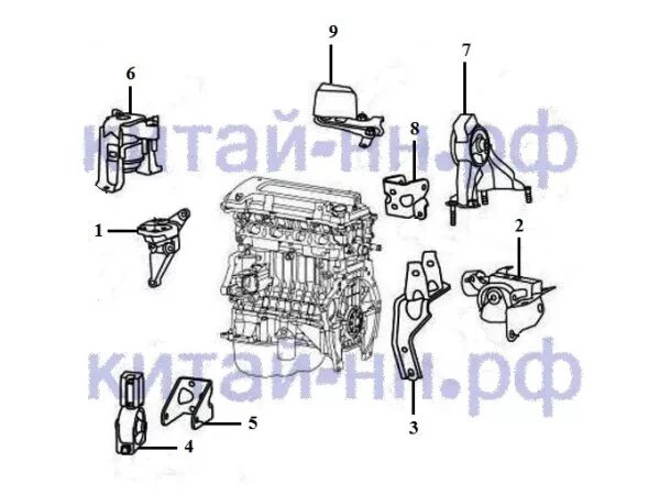 Поддон картера куплен! - Geely Emgrand EC7 RV, 1,8 л, 2011 года запчасти DRIVE2