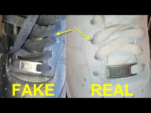 Nike Air Force 1 Original vs fake. Nike af 1 fake vs real. Nike Air Force Original vs fake. Nike Air Force 1 fake.