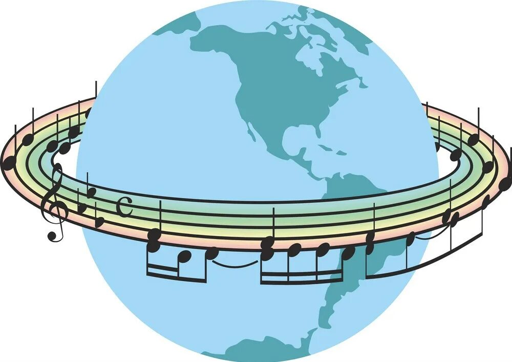 Музыка земли мп3. Музыкальный земной шар. Музыкальная Планета. Музыкальная Планета земля. Музыкальная Планета рисунок.