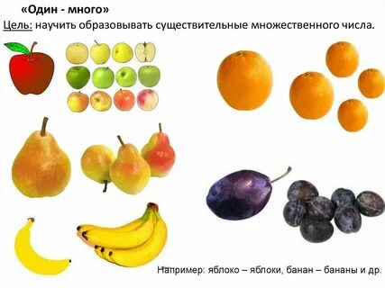 Fruit множественное