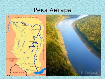 Ангара впадает в