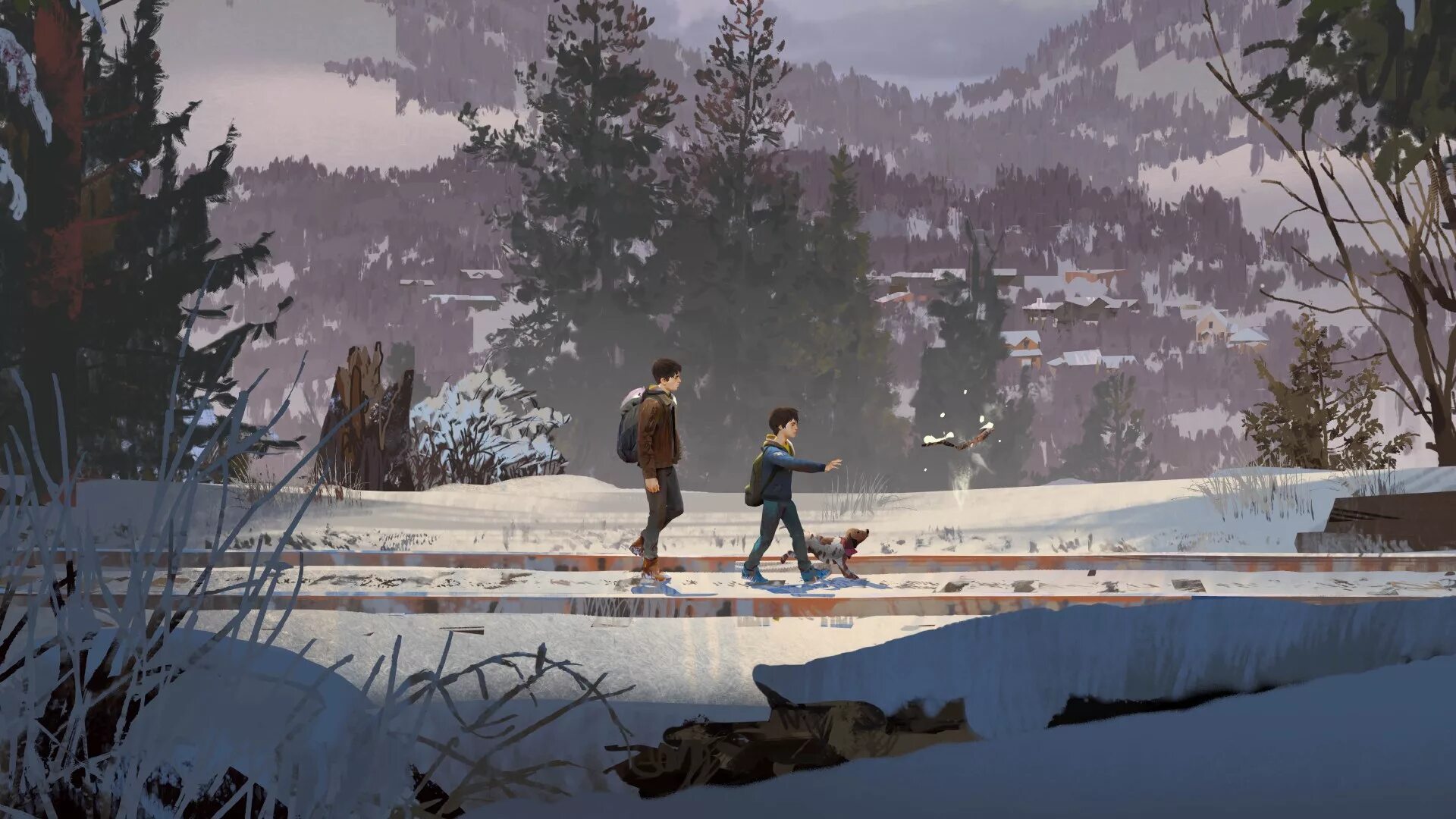 Sensing is life. Life is Strange 2. Life is Strange эпизод 2. Life is Strange 2 Episode 2 Forest. Поезда Life is Strange 2.