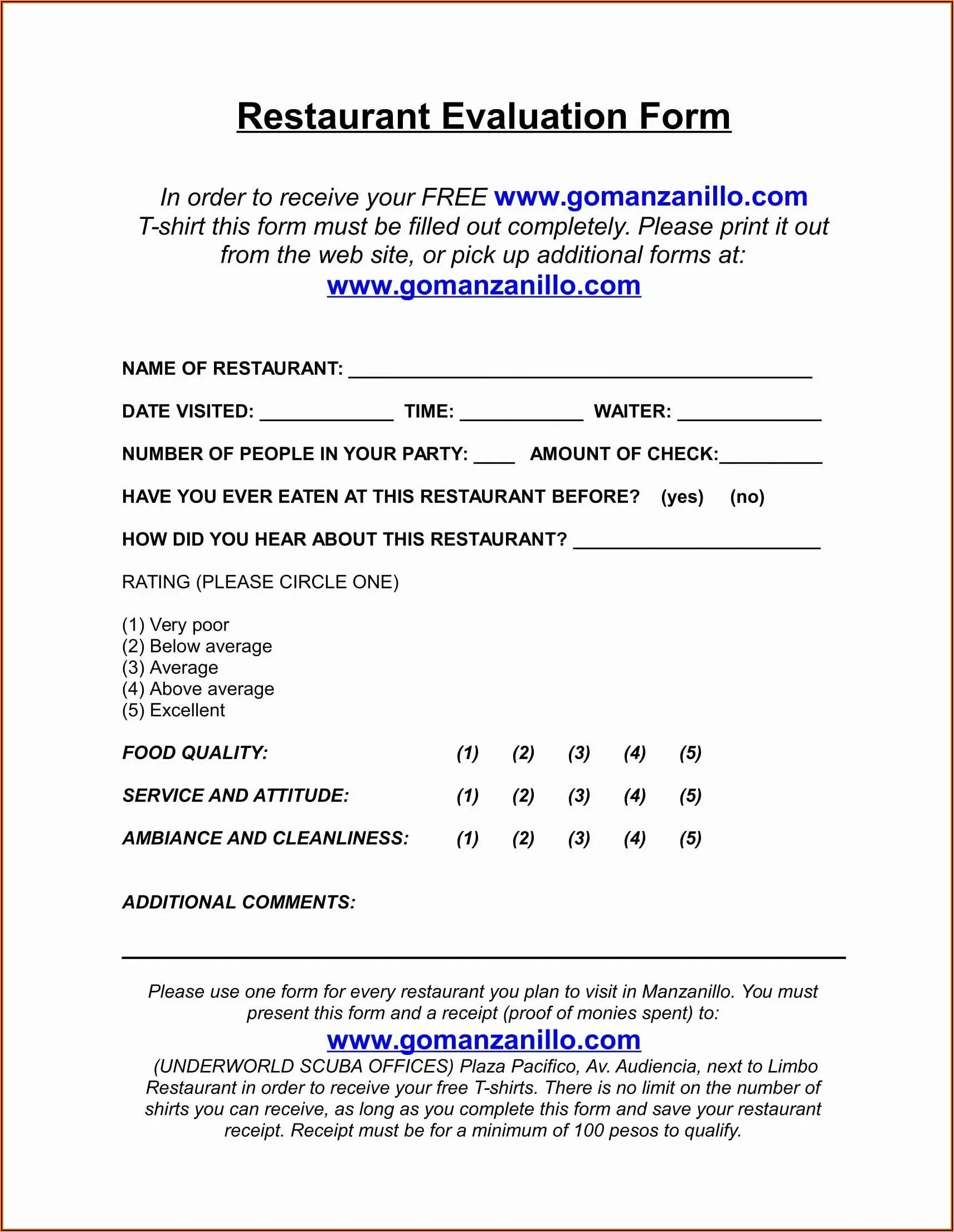 Employee evaluation. Second form evaluation. Evaluation form for New year Party event. Rest forms