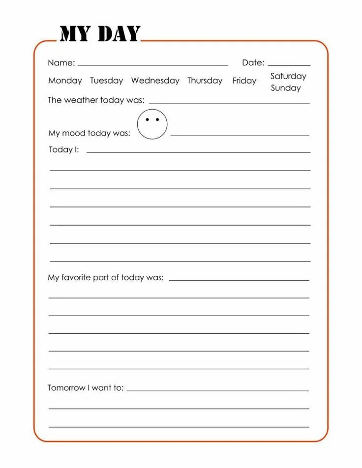 My first page