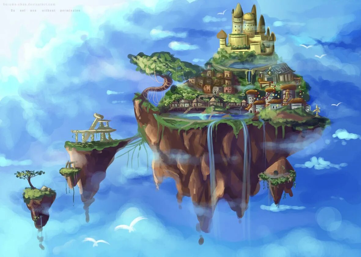 Drawn world