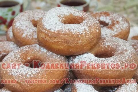 Пончики без дрожжей рецепт с молоком