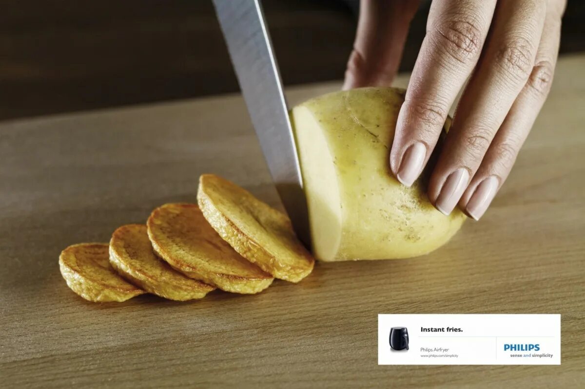 We like potatoes. Картофель креативная реклама. Реклама картошки. Philips Advert. Phil de Fries kswwatch.