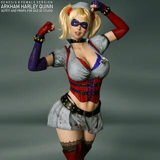 Cosplay harley quinn outfit