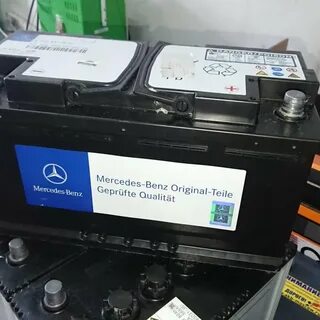 Аккумулятор на мерседес