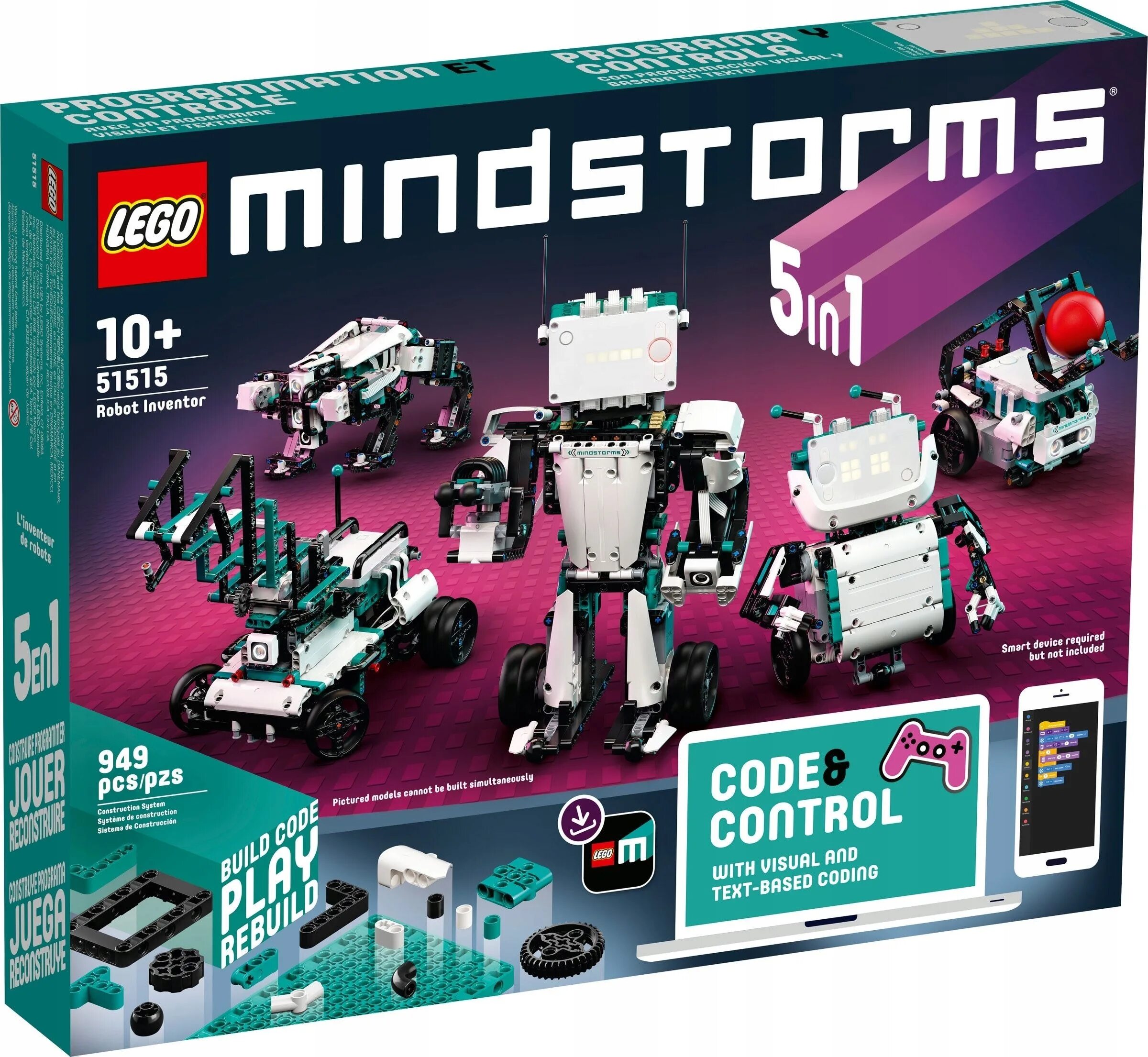 Программируемый конструктор робототехники. Lego mindstorms 51515. конструктор lego mindstorms 51515 робот-изобретатель. конструктор lego mindstorms ev3. lego mindstorms ev3.