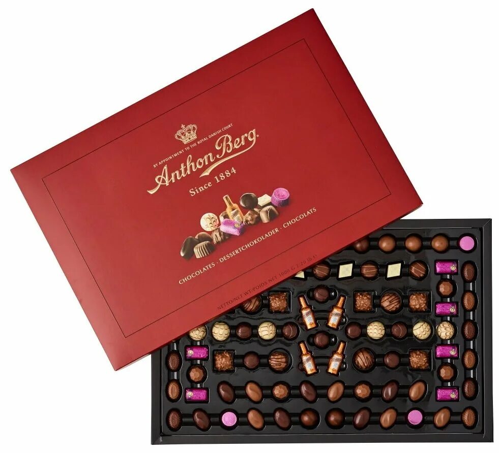 Anthon berg ассорти шоколадных конфет. конфеты шоколадные anthon berg chocolate liqueurs advent calendar, 375г. конфеты anthon berg с remi martin. набор шоколадных конфет anthon berg luxury. ассорти шоколадных конфет anthon berg.