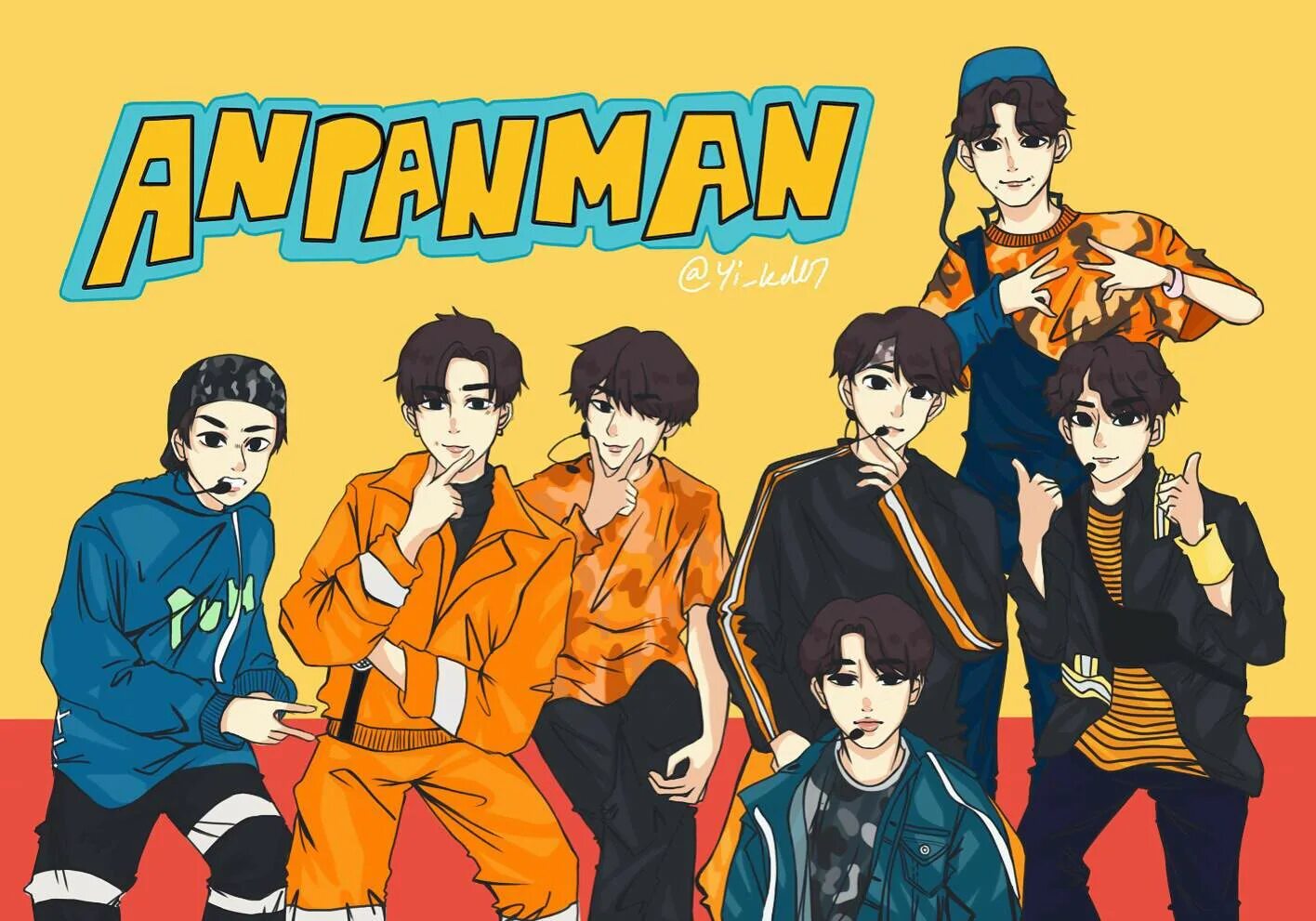 Bts anpanman. Анпанман БТС. Anpanman BTS обложка. BTS (방탄소년단) 'Anpanman'. Анпанман БТС картинки.