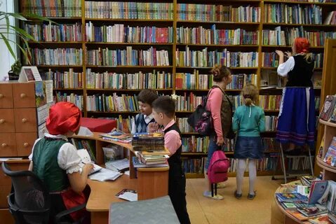 Поход в библиотеку в детском саду