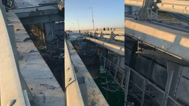 Крымский мост атака ракеты