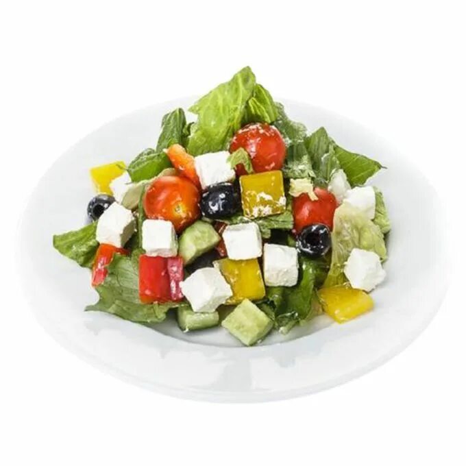 Купить салаты с доставкой. Греческий салат. Греческий салат на белой тарелке. Салат греческий на белом фоне. Греческий салат сверху.
