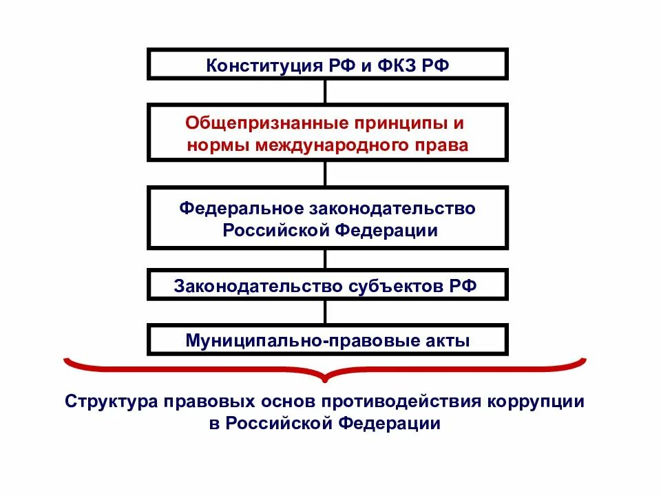 Общепризнанные принципы в рф