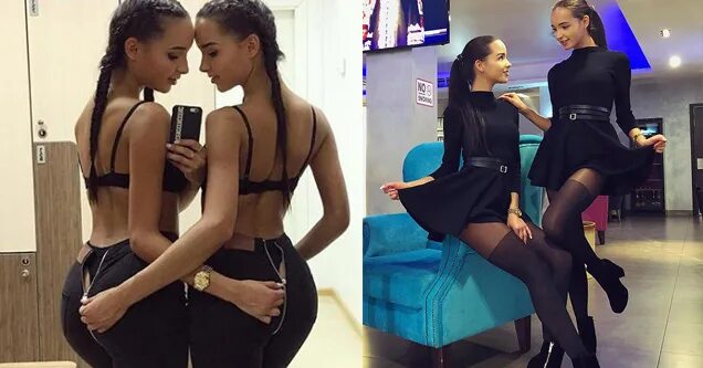 Аделина И Кристина Голые