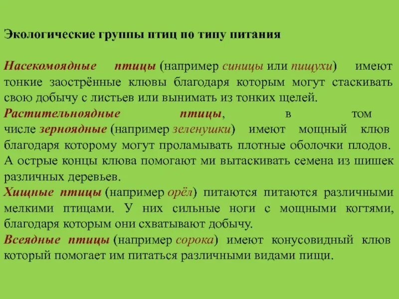 Птицы экологические группы птиц. Экологические группы птиц. Классификация птиц по местам гнездования. Разнообразие групп птиц. Экологические группы птиц по способу питания таблица.